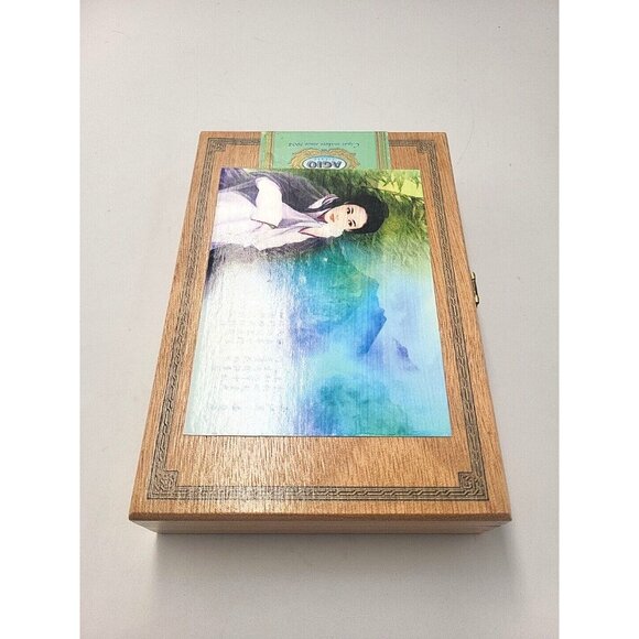 Mehari's Agio Cigars Empty Wood 50 Cigar Box Made in Holland Customized - Picture 4 of 6